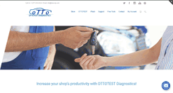Desktop Screenshot of ottotest.com