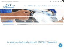 Tablet Screenshot of ottotest.com
